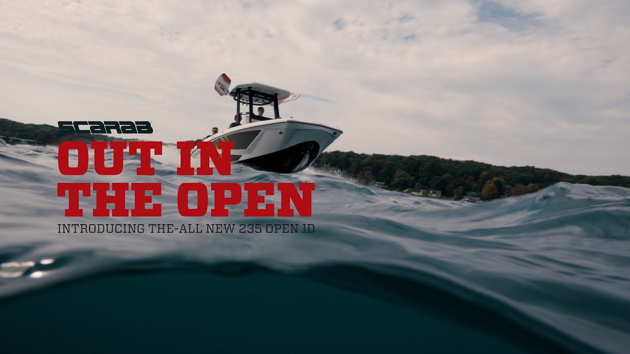 Scarab 235 Open ID Wake | Center Console Surf