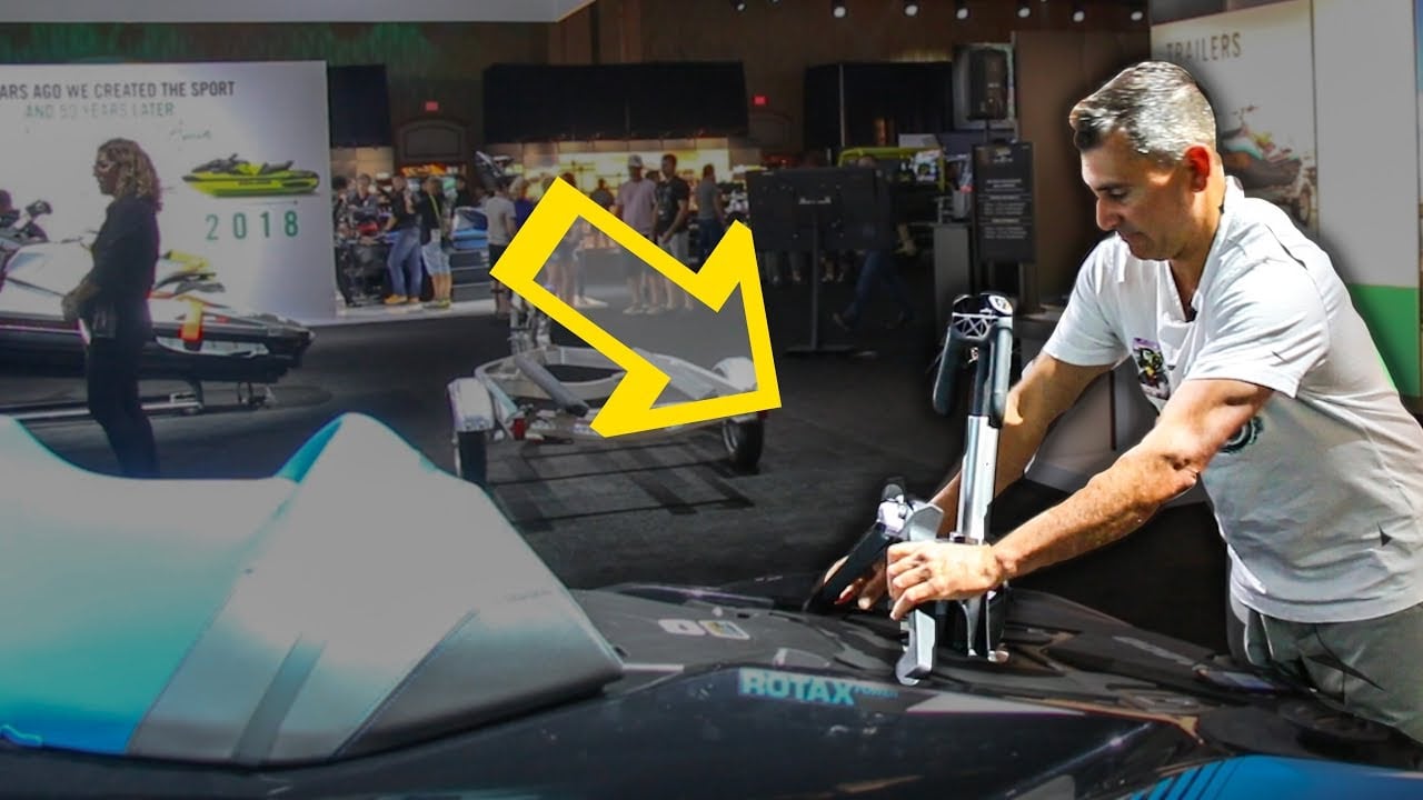 New Ski Pylon - SO EASY! Sea-Doo.