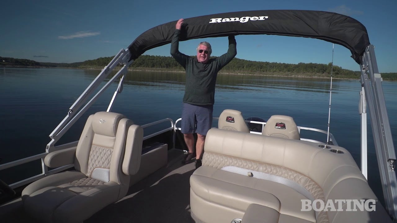 Ranger Reata 223FC Pontoon Boating Magazine Test & Review