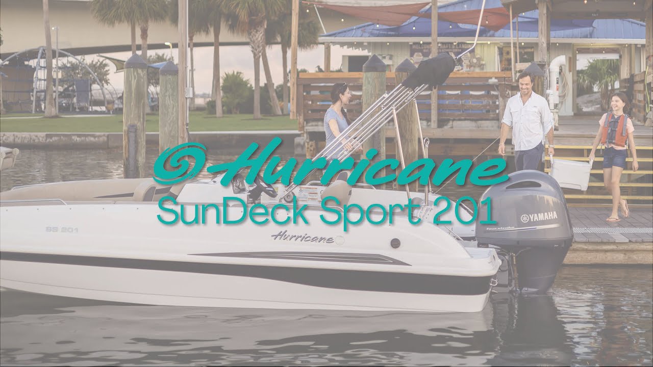 Hurricane Boats | SunDeck Sport 201